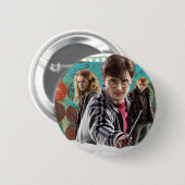 Harry, Hermione en Ron 1 Ronde Button 5,7 Cm (Voorkant /achterkant)