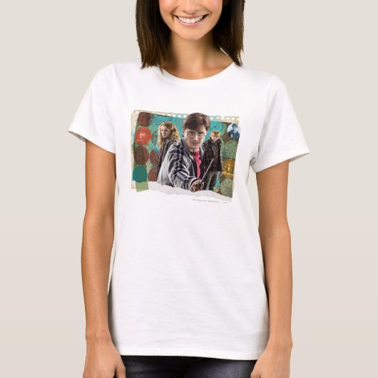 Harry, Hermione en Ron 1 T-shirt (Voorkant)