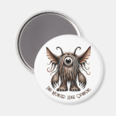 Harry – Het Beest Met de Grote Ogen Magneet (Voorkant / Achterkant)
