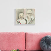 Harry Hill en Lord Alan Sugar pop Canvas Afdruk (Insitu (Woonkamer))