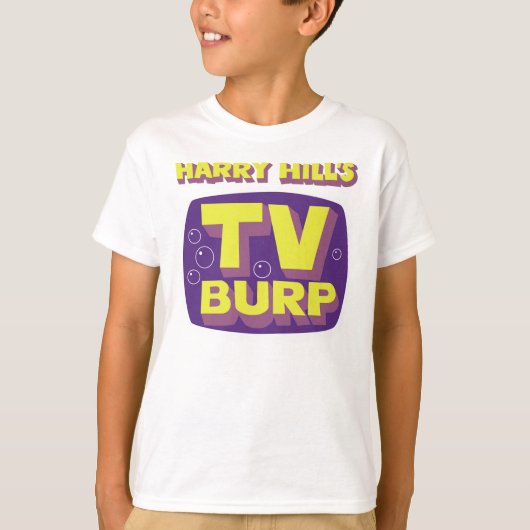 Harry Hill's TV Burp logo t-shirt YOUTH (Voorkant)