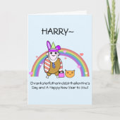 Harry Holidaze Feestdagen Kaart (Voorkant)