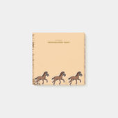 Harry Horse Rustic - 1 Post-it® Notes (Voorkant)