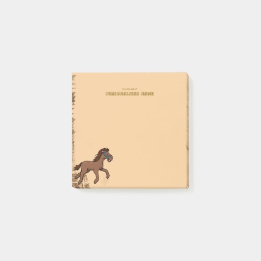 Harry Horse Rustic - 2 Post-it® Notes (Voorkant)