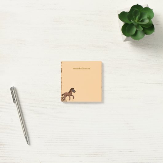 Harry Horse Rustic - 2 Post-it® Notes (Kantoor)