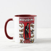 Harry Houdini 1900's Mok (Links)