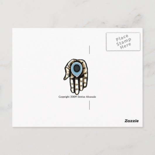 Harry Houdini Briefkaart (Achterkant)