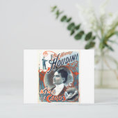 Harry Houdini Briefkaart (Staand voorkant)