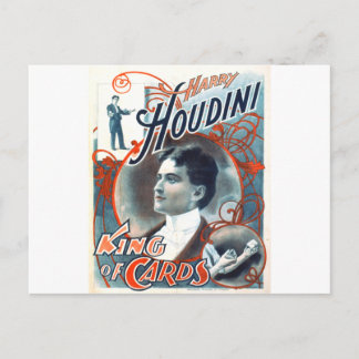 Harry Houdini Briefkaart