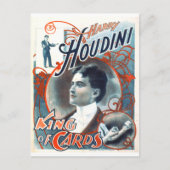 Harry Houdini Briefkaart (Voorkant)