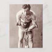 Harry Houdini (c.1899) Briefkaart (Voorkant)