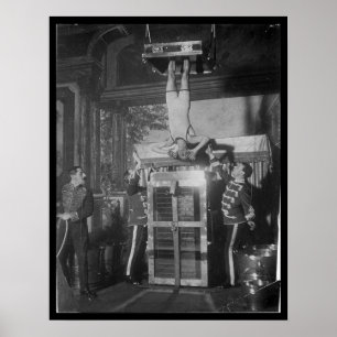 Harry HOUDINI Escape Artiest Water Torture Poster