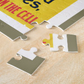  Harry Houdini Gevangenis Cel en Barrel Mystery Legpuzzel (Zijkant)