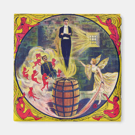  Harry Houdini Gevangenis Cel en Barrel Mystery Magneet