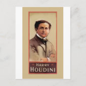 Harry Houdini Illusionist ~ Magicien ~ Escapologis Briefkaart (Voorkant)