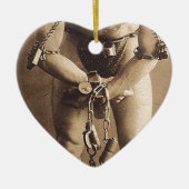 harry houdini keramisch ornament (Voorkant)