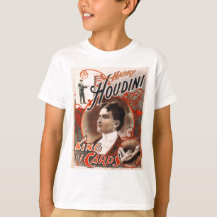 Harry Houdini King of Cards T-shirt