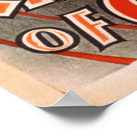 Harry Houdini King of Kaarten Poster (Hoek)