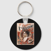 Harry Houdini King of Kaarten Sleutelhanger (Voorkant)