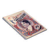 Harry Houdini, koning van kaarten 1895 Notitieboek (Rechterzijde)
