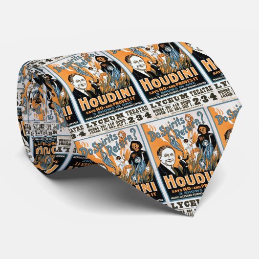 Harry Houdini Magic Show - Ghostbuster 1909 Stropdas (Opgerold)