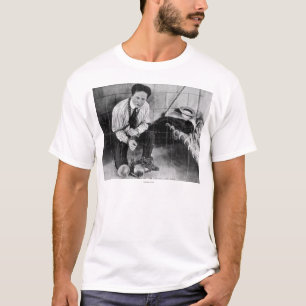Harry Houdini Over aan Escape uit de gevangenis T-shirt