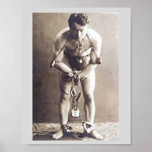 Harry Houdini Poster (Voorkant)