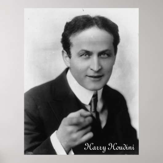 Harry Houdini Print (Voorkant)