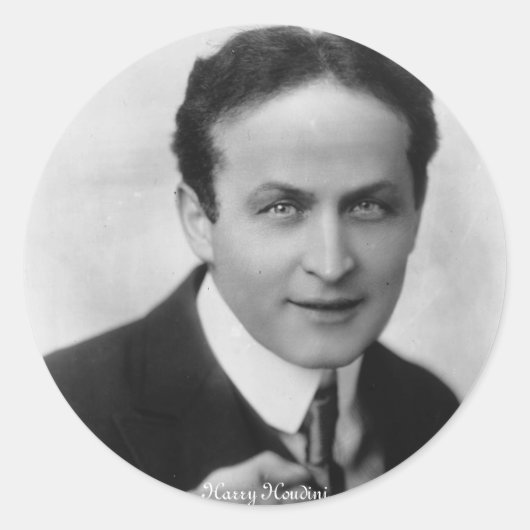 Harry Houdini Sticker (Voorkant)
