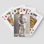 Harry Houdiniin in Chains Pokerkaarten (Achterkant)