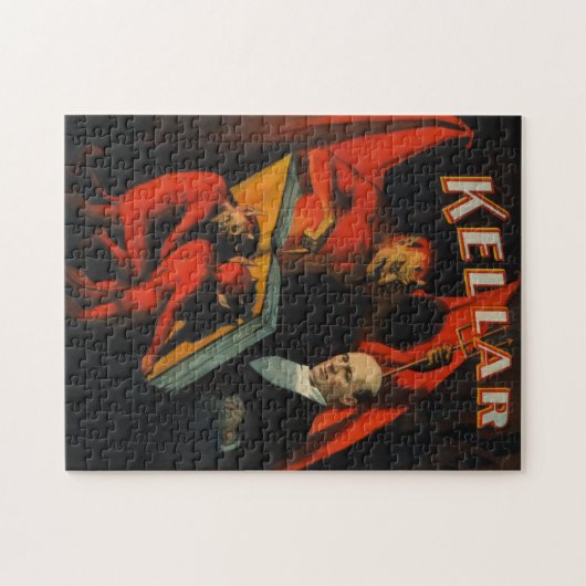 Harry Kellar Poster Legpuzzel (Horizontaal)