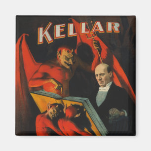 Harry Kellar Poster Magnet