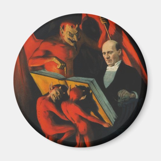 Harry Kellar Poster Magnet (Voorkant)