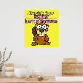 Harry Little Beaver Poster (Keuken)
