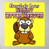 Harry Little Beaver Poster (Voorkant)