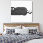 Harry Longabaugh "Sundance Kind" Portret Canvas Afdruk (Insitu (Slaapkamer))
