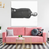 Harry Longabaugh "Sundance Kind" Portret Canvas Afdruk (Insitu (Woonkamer))