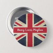 Harry LOVES Meghan Royal Wedding Button (Voorkant /achterkant)