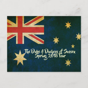 Harry & Meghan Australia 2018 Briefkaart