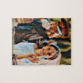Harry & Meghan bruiloft schilderij effect Legpuzzel (Horizontaal)