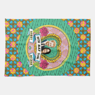 HARRY & MEGHAN COMMEMORATIVE WEDDING TEA TOWEL THEEDOEK