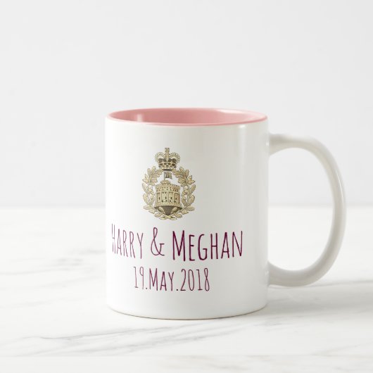 Harry & Meghan Double Sided Gift Mok (Rechts)