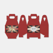 Harry Meghan Gable Stijl Bruiloft Favor Box Bedankdoosjes (Uitgevouwen)