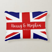 Harry & Meghan | Herdenking rond koninklijk huweli Accent Kussen (Voorkant)