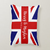 Harry & Meghan | Herdenking rond koninklijk huweli Accent Kussen (Achterkant (Verticaal))