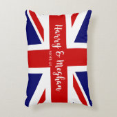 Harry & Meghan | Herdenking rond koninklijk huweli Accent Kussen (Voorkant(Verticaal))