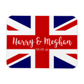 Harry & Meghan | Herdenking rond koninklijk huweli Magneet (Horizontaal)