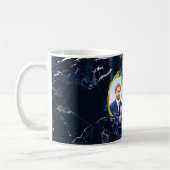 Harry+Meghan Midnight Blue Marble Koffiemok (Links)