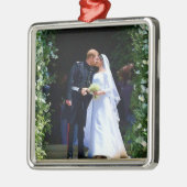 Harry Meghan trouwdag kus chapel ingang Metalen Ornament (Links)