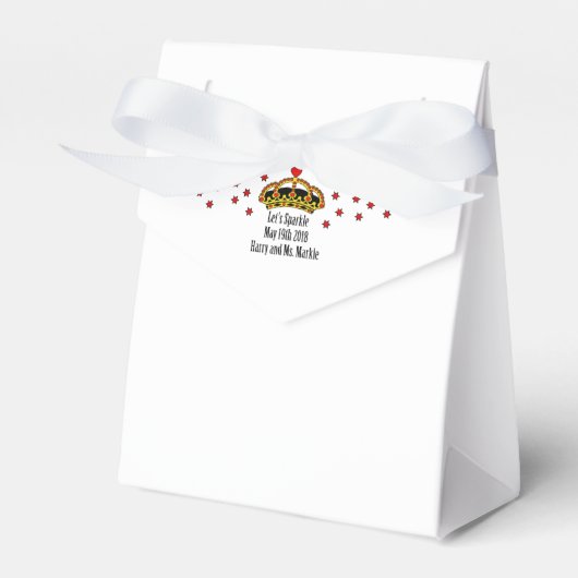 Harry & Meghan Wedding, 19 mei 2018 Bedankdoosjes (Voorkant Zijde)
